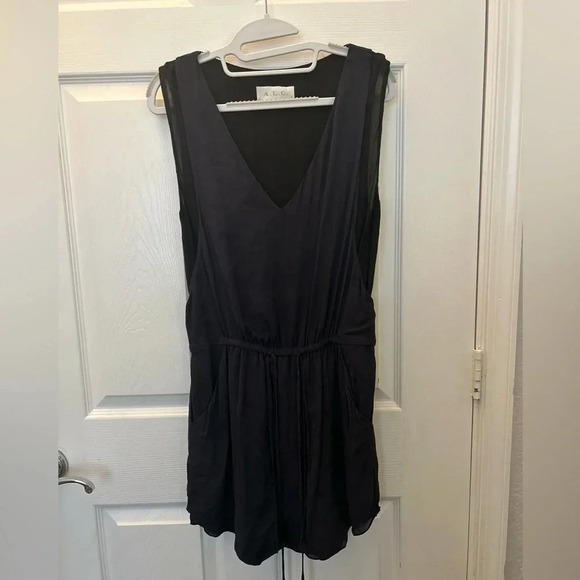 A.L.C. Sleeveless Black Dress Size M - Picture 1 of 4